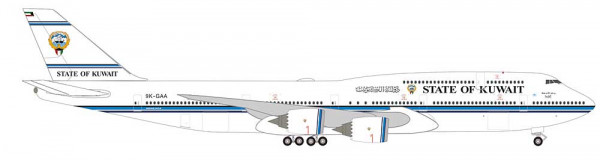 Herpa 538046 - Kuwait Government Boeing 747-8 BBJ