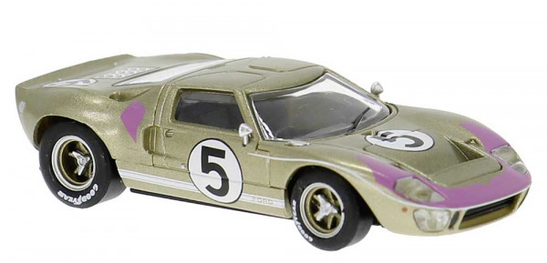 Brekina 18556 - Ford GT 40 LeMans 3.Platz 1966 mit Bucknum/Hutcherson