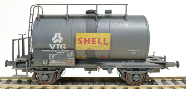 Exacttrain 22059 - DB Leichtbau Kesselwagen 30m3 VTG/Shell (verschmutzt) Ep. 4