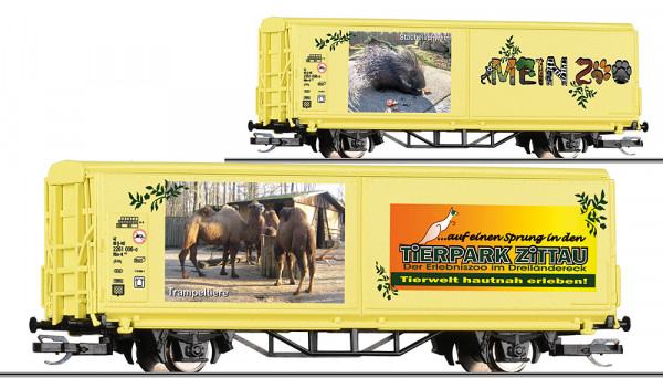 Tillig 14854 - START Schiebewandwagen "Mein Zoo"