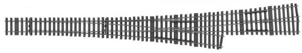 Weinert 74630 - MG – Zweiseitige Doppelweiche 49-190-1:6,6r-1:6,6l