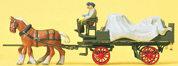 Preiser 30446 - Lieferwagen mit Plane