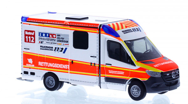 Rietze 76120 - System Strobel RTW´18 ZRF- BF Saarbrücken