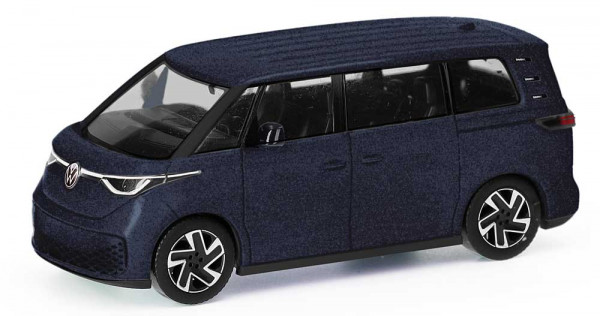 Herpa 431125 - VW ID. Buzz, Starlightbluemetallic