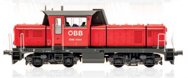 Jägerndorfer JC10610 - ÖBB Diesellok Reihe 2068.046 Ep.5-6, Metall-Modell, AC-digital