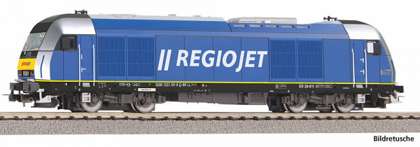 Piko 57975 - Regiojet Diesellok BR 223 Herkules Ep.6, DCC + Sound
