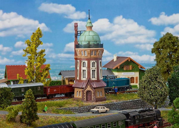 Faller 222144 - Wasserturm "Bielefeld" patiniert