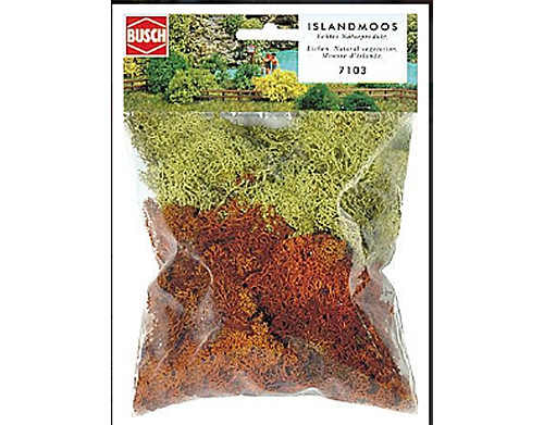 Busch 7103 - Islandmoos 35 g gelb und braun