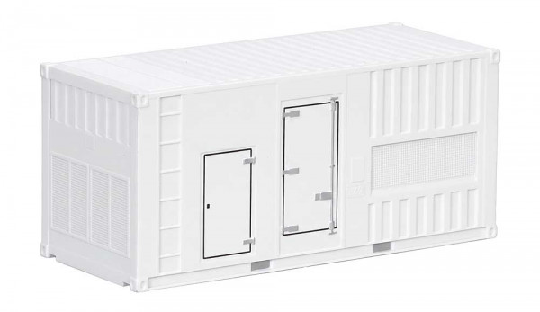Herpa 055505 - Set mit zwei 20 ft. Container Stromaggregate, weiß