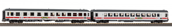Piko 97313 - DB AG Set 2-teilig Reisezugwagen IC Ep. 6, "NS Abschiedsfahrt Rh 1700"