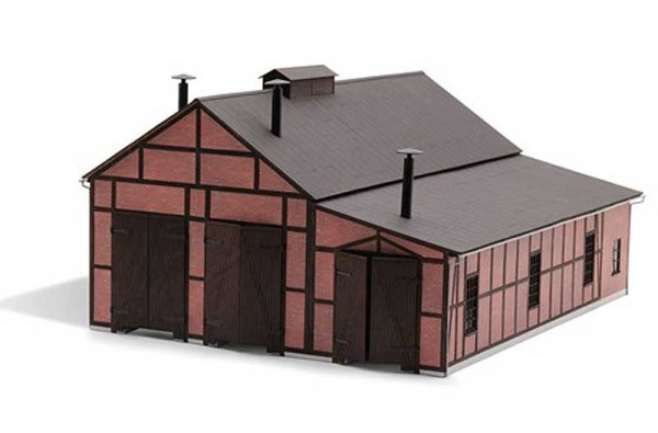 Busch 8820 - Lokschuppen TT & H0