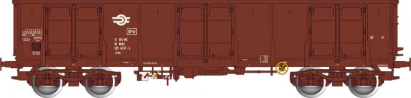 Albert Modell 595033 - MAV offener Güterwagen Eas braun Ep.4