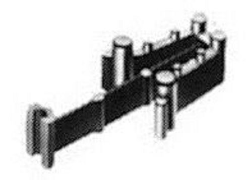 Fleischmann 9573 - Adapter für Profi-Kupplungskopf 9570 (h÷henverstellbar)