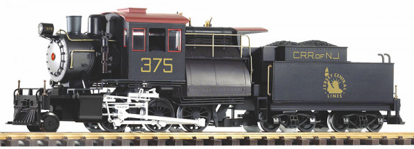 Piko 38280 - G-US Dampflok mit Tender "Camelback" CNJ R/C, inkl. PIKO Sound-Decoder