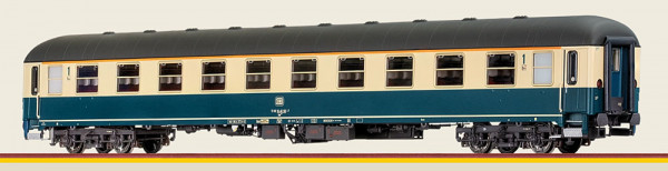 Brawa 58143 - DB Schnellzugwagen 1.Klasse Am208 oceanblau/beige Ep.4, AC Analog BASIC+ LED-Beleuchtu