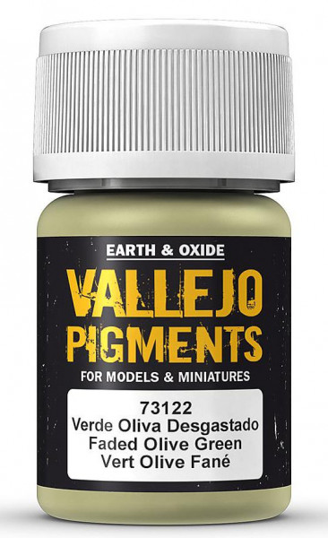 Vallejo 773122 - Pigmentfarbe 30ml verblasstes Olivgrün