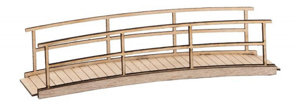 Faller 180301 - Kleine Holzbrücke 74 x 20 x 19 mm