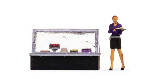 Noch 16510- Tiny-Scenes ´Kuchentheke´