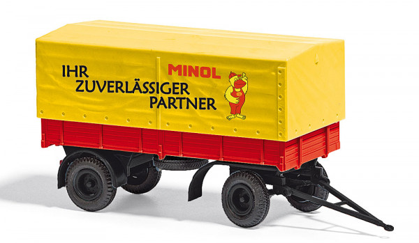 Busch 53358 - IFA HL 80 Anhänger/Plane, Min