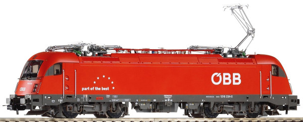 Piko 59900 - ÖBB Ellok BR 1216 234 verkehrsrot Ep.6, 4 Pantographen