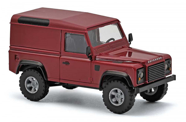 Busch 54357 - Land Rover Defender 90 Kastenwagen rot