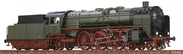 Brawa 40994 - DRG Dampflok BR 01 mit Tender 2`2T30 Übergangslackierung Ep.2, DCC + Sound