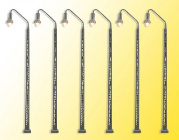 Viessmann 65856 - Bahnbetriebswerkleuchte, LED warmweiß 5+1