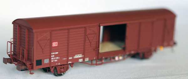 Exacttrain 23081 - DB gedeckter Güterwagen Gbs264 ex[1554] Ep.6