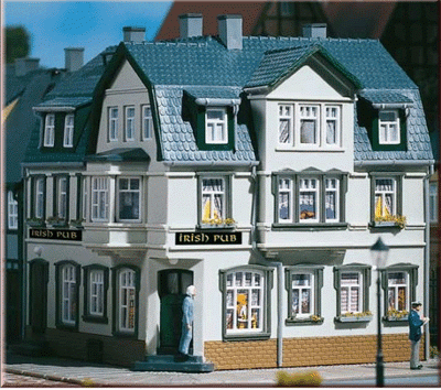 Auhagen 12255 - Eckhaus Irish Pub