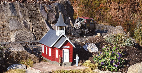 Piko 62717 - River City Schulhaus Fertigmodell