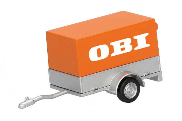 Herpa 054546 - PKW Planen-Anhänger OBI