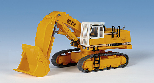 Kibri 11272 - LIEBHERR 974 gelbe Ausführung 15x5x8 cm