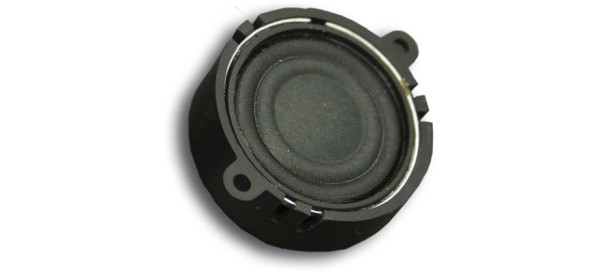 ESU 50332 - Lautsprecher 23 mm, rund, 4 Ohm, 1-2 Watt, mit Schallkapsel