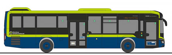 Rietze 74771 - MAN Lion´s Intercity LE MVV - Geldhauser