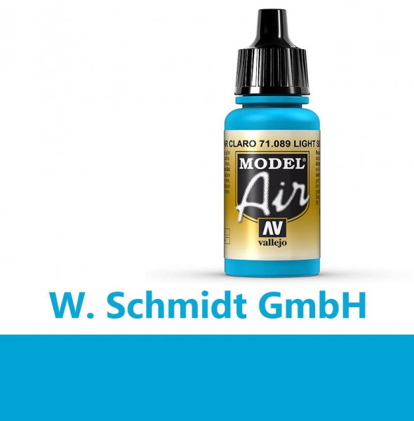 Vallejo 771089 - Model Air Lichtblau, 17 ml