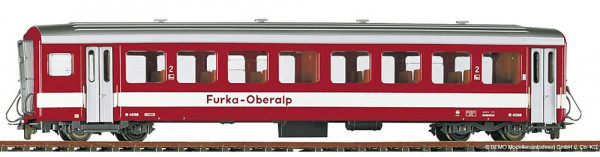 Bemo 3267213 - FO B 4253 Pendelzugwagen weisses Band