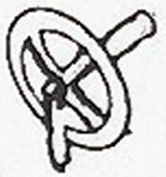 Weinert 8054 - Handrad mit Verschlkn. 3,5 mm
