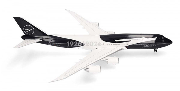 Herpa 574129 - Lufthansa Boeing 747-8 Intercontinental "100 Jahre"