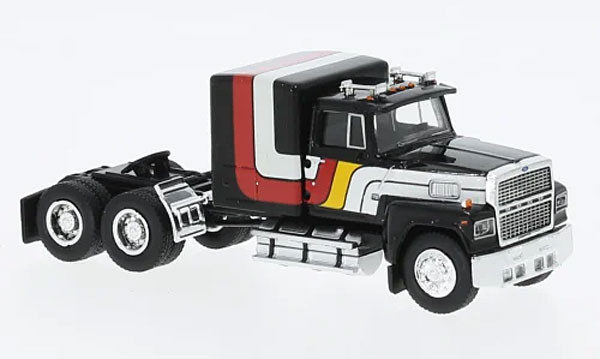 Brekina 85881 - Ford LTL 9000, schwarz/weiss, 1978, 1:87