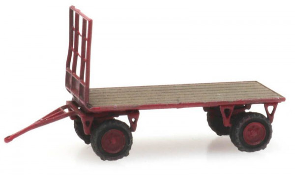 Artitec 322.028 - Brückenwagen für Traktor Fertigmodell aus Resin, lackiert