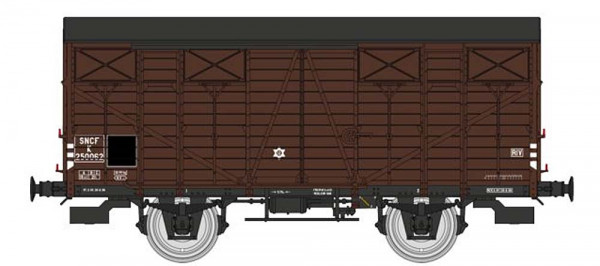 REE WB-690 - SNCF gedeckter Güterwagen OCEM19 K Ep.3b, Ouest