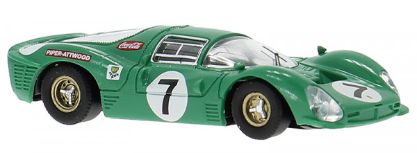 Brekina 22907 - Ferrari 330P3 "Kyalami 1967" D. Piper/R. Attwood Startnummer 7