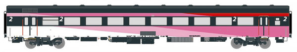 Exacttrain 11135 - NS ICRm Hispeed 1 (Amsterdam - Brussel) für den Hsl-Strecke eingesetzt Reisezugwa