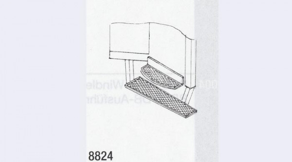 Weinert 8824 - Tritte f.Pwgs 1Satz