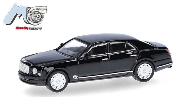 Herpa 87MC000148 - Bentley Mulsanne, schwarz (black)