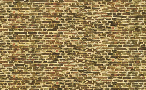Auhagen 50516 - 1 Dekorpappe Kalksteinmauer klein lose