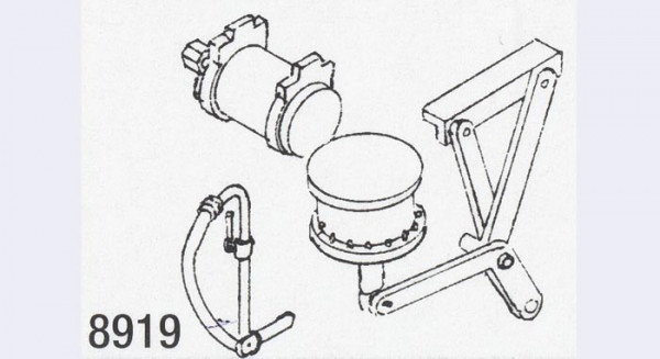 Weinert 8919 - Schmalspur Bremszylinder 1St