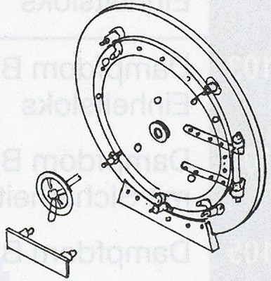 Weinert 8078 - Rauchkammertür BR 74 1St