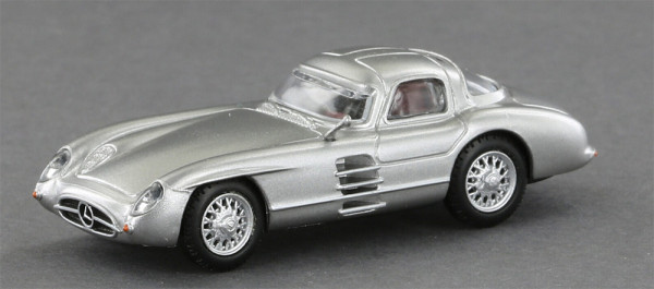 LeGrand LE87300 - MB 300 SLR Uhlenhaut Coupé, W 196 S, silber mit roter Innenausstattung