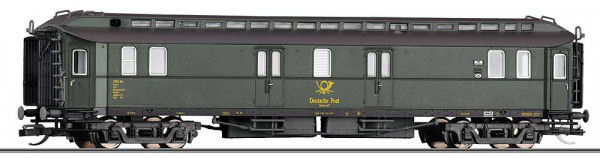 Tillig 12081 - DR Bahnpostwagen Post 4ü Ep.3, "Deutsche Post"
